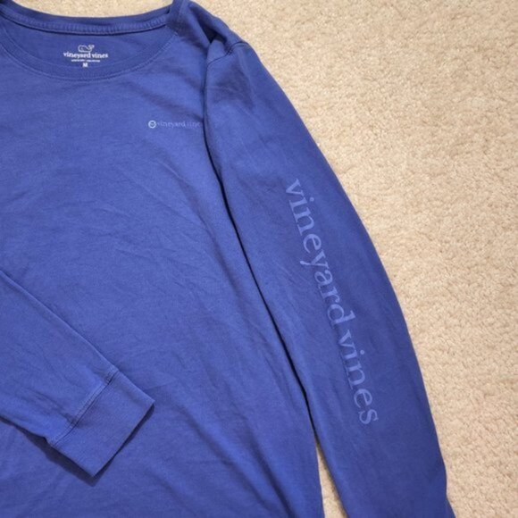 Vineyard Vines Blue Long Sleeve Shirt - Picture 2 of 7